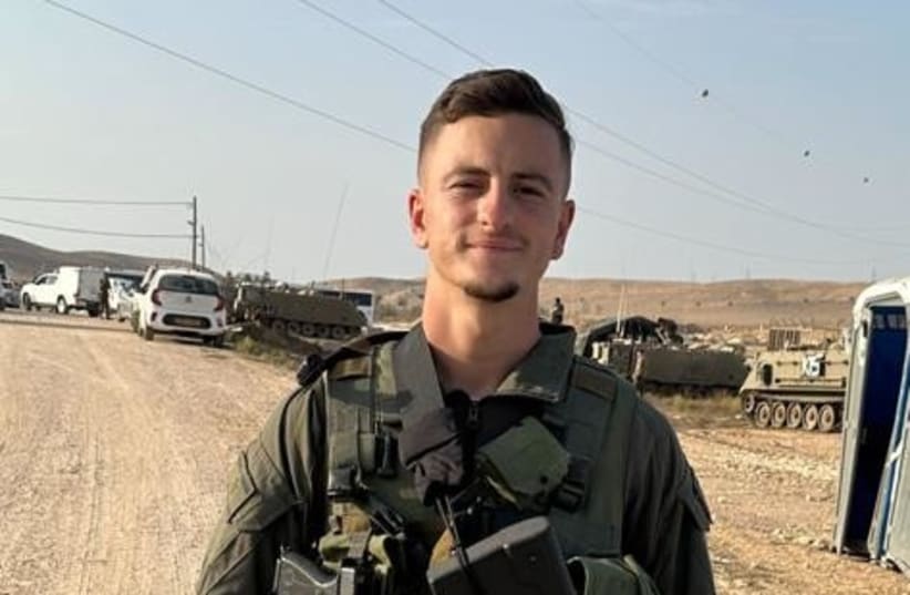  Sgt. First Class (res.) Nicholas Berger. (photo credit: IDF SPOKESPERSON'S UNIT)