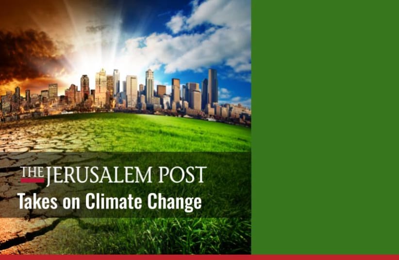  The Jerusalem Post Takes on Climate Change (photo credit: JERUSALEM POST STAFF)