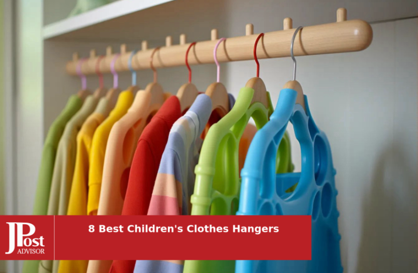  8 Best Children's Clothes Hangers of 2024 (photo credit: PR)