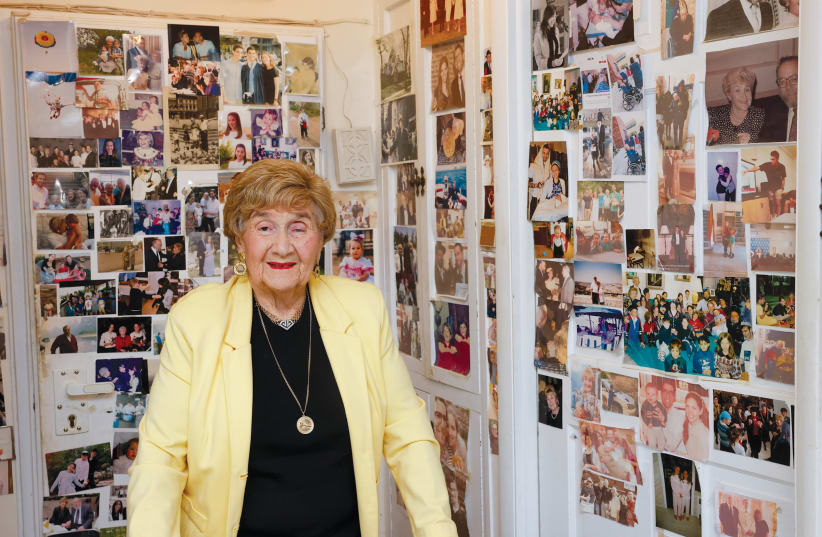 Rena Quint at home in Jerusalem, surrounded by her photographs. (photo credit: MARC ISRAEL SELLEM)