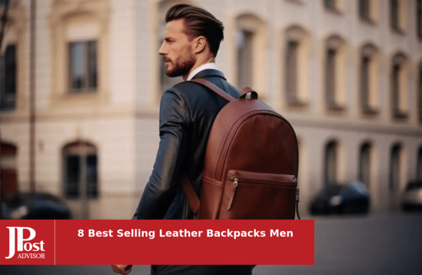  8 Best Selling Leather Backpacks Men of 2024 (photo credit: PR)