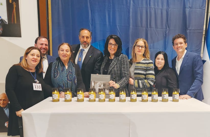  KOL ISRAEL leaders attend a Holocaust Remembrance Day event at the UN (photo credit: OHAD KAB)