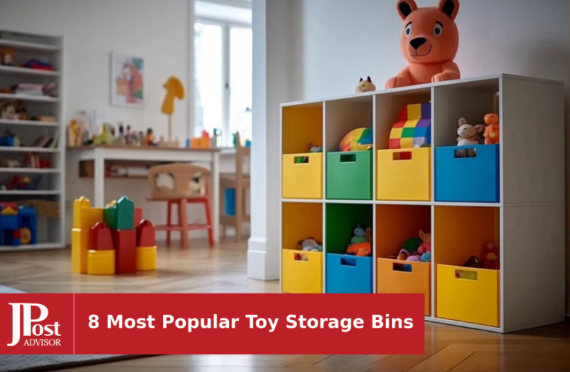  8 Most Popular Toy Storage Bins of 2024 (photo credit: PR)