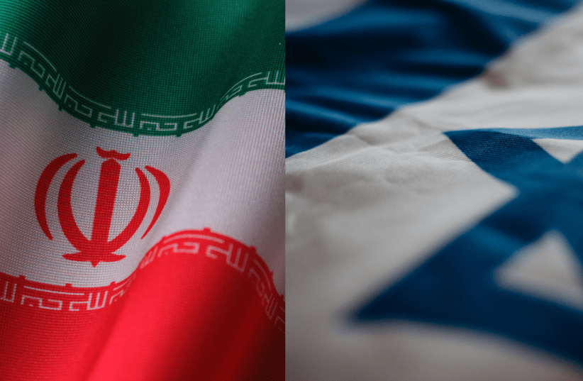  Iran flag and Israel flag (photo credit: Cottonbro Studio/Pexels)