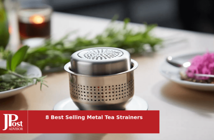 8 Best Selling Metal Tea Strainers of 2024 - The Jerusalem Post