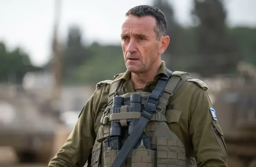  IDF Chief of Staff Lt.-Gen. Herzi Halevi (photo credit: IDF SPOKESPERSON'S UNIT)