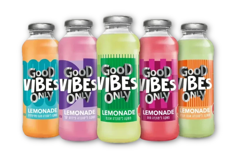  A new brand in Israel GOOD VIBES ONLY in lemonade flavors with a twist, Ypaora (photo credit: PR)