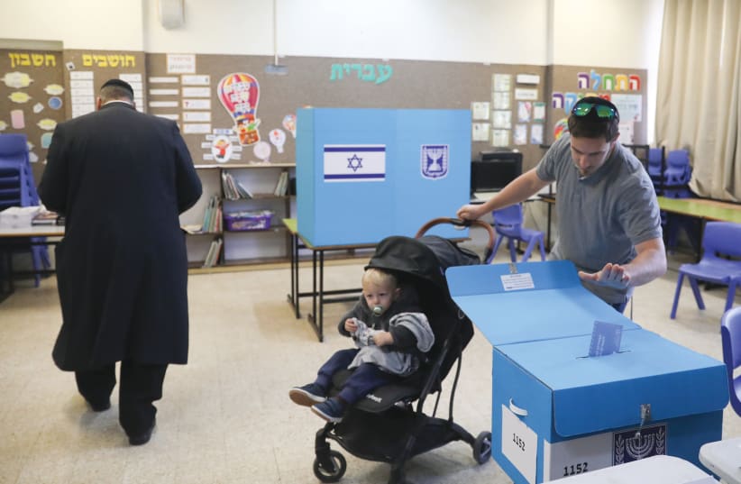  THE KNESSET election of November 1, 2022 was the fifth election within four years. Last year brought one of the deepest crises in the history of Israeli society, on the heels of the multiple elections and the repeated great difficulty in forming a government, the writer asserts. (photo credit: NOAM REVKIN FENTON/FLASH90)