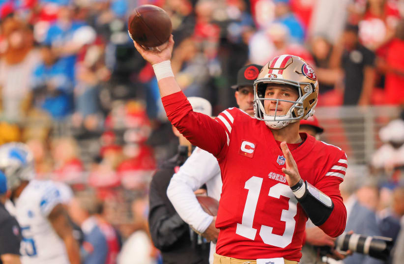  Picture of San Francisco 49ers' Brock Purdy (photo credit: KELLEY L COX-USA TODAY SPORTS)