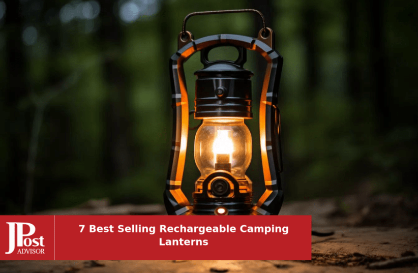 7 Best Selling Rechargeable Camping Lanterns of 2024 - The Jerusalem Post