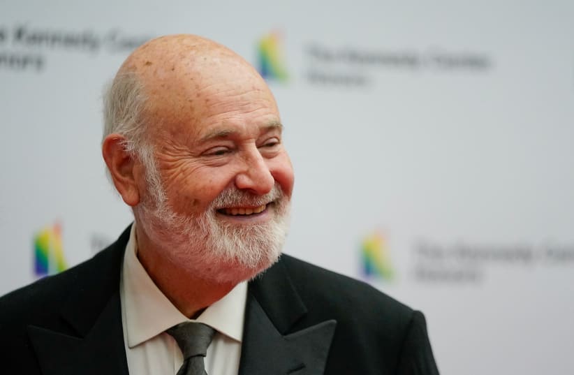  Rob Reiner poses for a photo on the red carpet of a reception at the State Department for the Kennedy Center Honors, one day ahead of the official gala, in Washington, U.S., December 2, 2023 (photo credit: Elizabeth Frantz/Reuters)