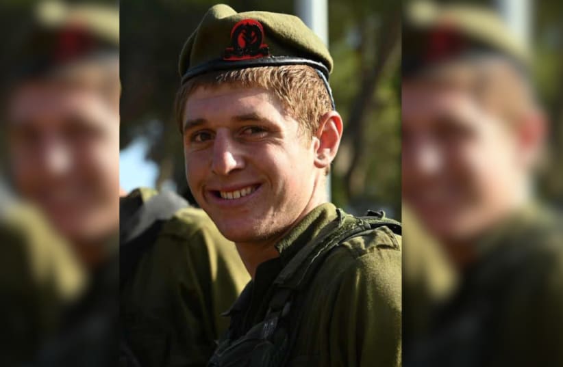  Fallen IDF soldier Maoz Morell. (photo credit: IDF SPOKESPERSON'S UNIT)