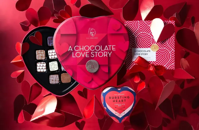   Max Brenner launches a collection of love boxes for Valentine's Day / (photo credit: STUDIO DITALES)