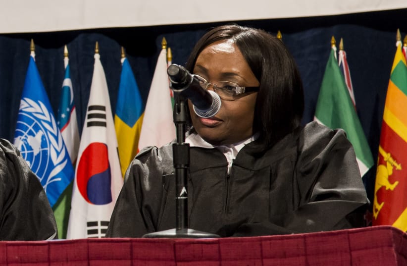  Judge Julia Sebutinde (photo credit: CHENSIYUAN)