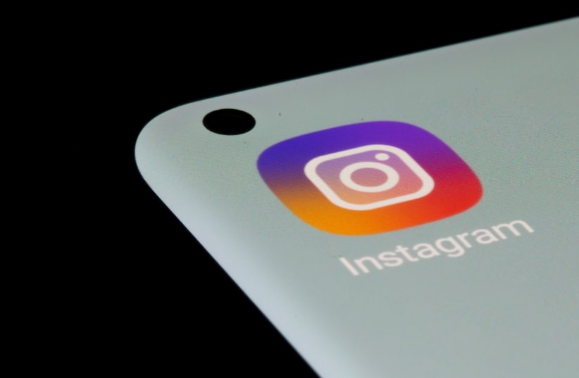  Instagram app is seen on a smartphone in this illustration taken, July 13, 2021. (photo credit: REUTERS/DADO RUVIC/ILLUSTRATION)