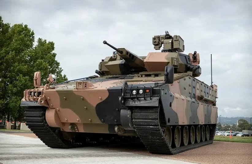 Australian APC armed with Israeli-made Spike missiles. It is estimated that each Australian APC will have Israeli systems worth more than $2.5 million. (photo credit: The Australian Ministry of Defense)