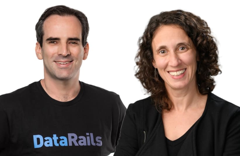  Aviv Canaani, VP of Marketing and Sales at Datarails, and Lisa Bennett, CMO at Kaltura (photo credit: Courtesy)