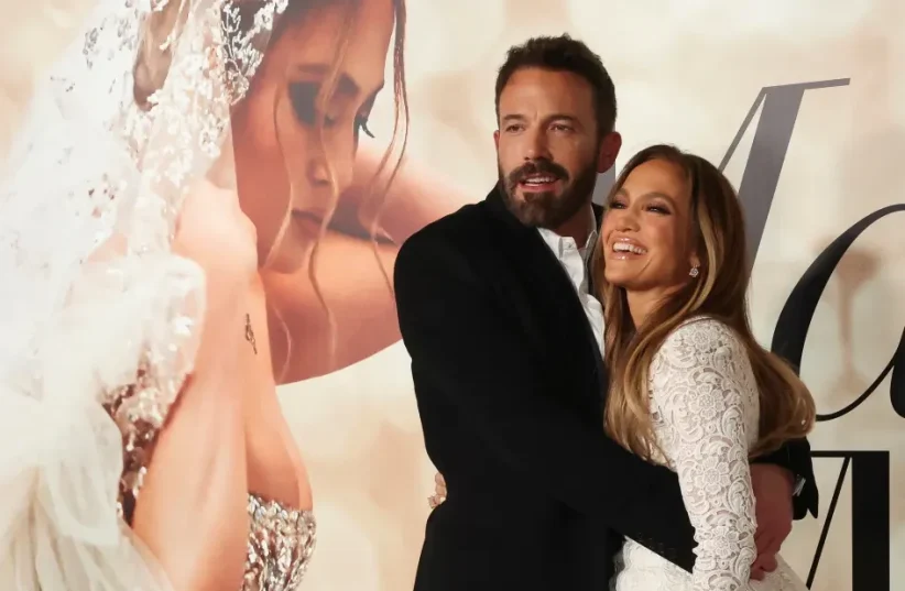  Jennifer Lopez and Ben Affleck   (photo credit: REUTERS)