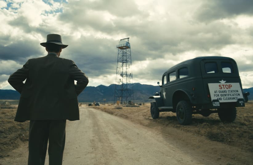  CILLIAN MURPHY plays J. Robert Oppenheimer in ‘Oppenheimer,’ written, produced, and directed by Christopher Nolan.  (photo credit: Universal Pictures/TNS)