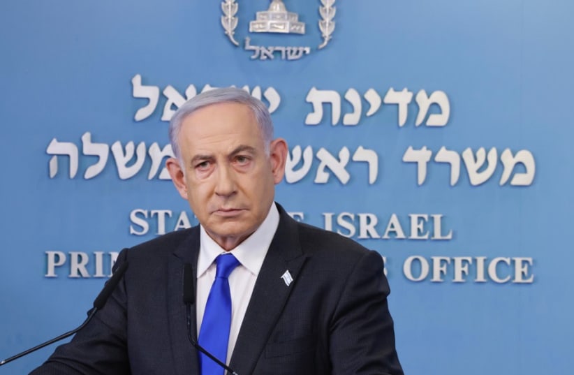 Benjamin Netanyahu (photo credit: MARK ISRAEL SALEM / POOL)