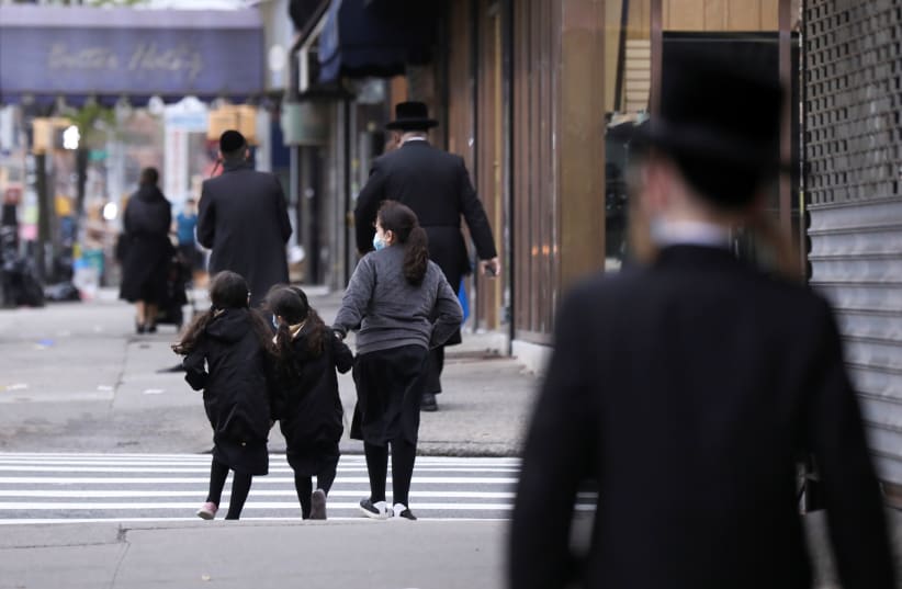 Judíos ortodoxos en Nueva York (photo credit: REUTERS/CAITLIN OCHS)