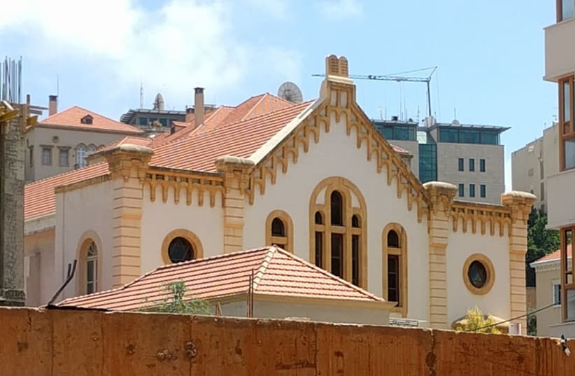  Recent image of the Maghen Abraham Synagogue, in the Wadi Abu Jamil neighborhood. (photo credit: OMARALI85 / CC 4.0 HTTPS://CREATIVECOMMONS.ORG/LICENSES/BY-SA/4.0)