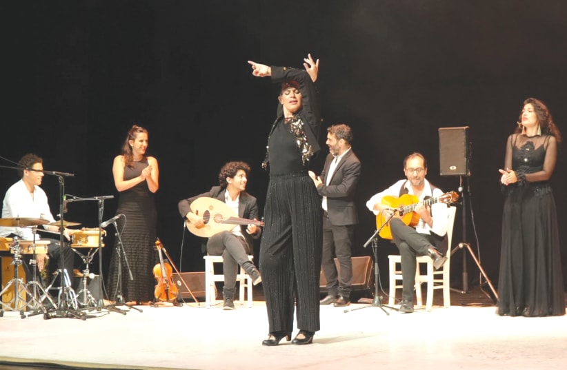  TWO SIDES of flamenco. (photo credit: Yakir Meir Perez/Flamenco Days Festival)