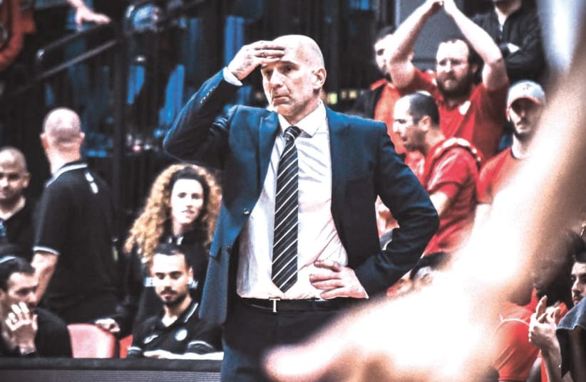  AFTER A promising start as the coach of Hapoel Jerusalem, Ilias Kantzouris couldn’t keep the club from falling into an extended slump and was fired this week. (photo credit: YEHUDA HALICKMAN)