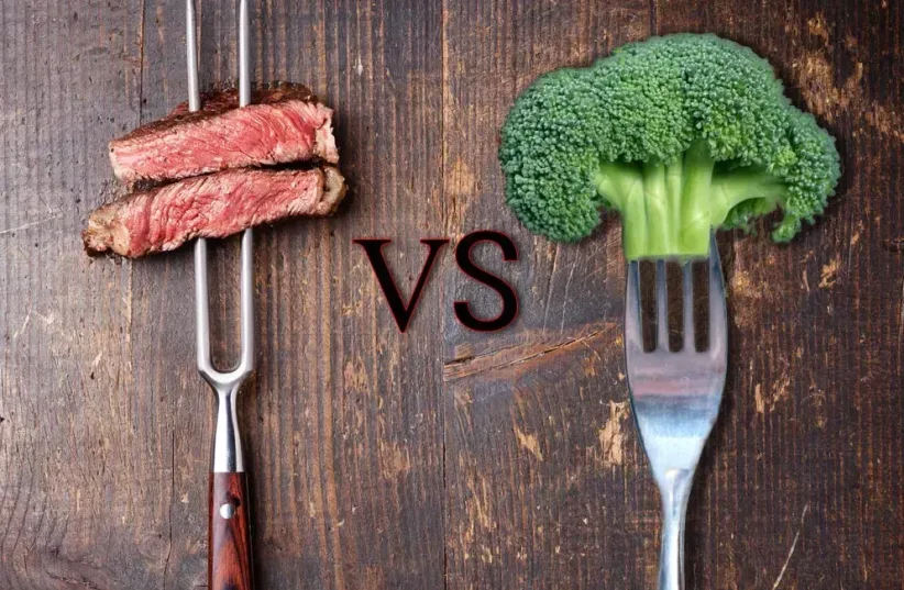   Veganism vs Paleo (photo credit: IDO SHAHAM)
