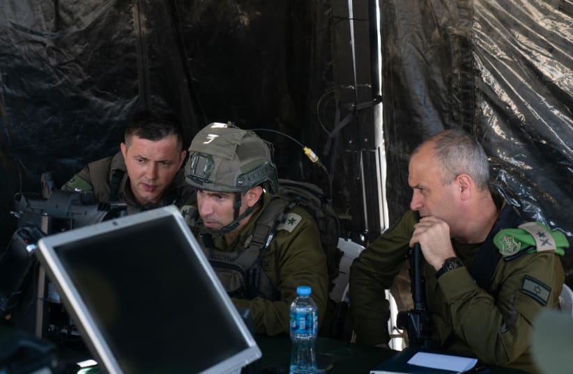  IDF troops conduct intelligence operations in pursuit of terrorist, March 31, 2024.  (photo credit: IDF SPOKESPERSON'S UNIT)