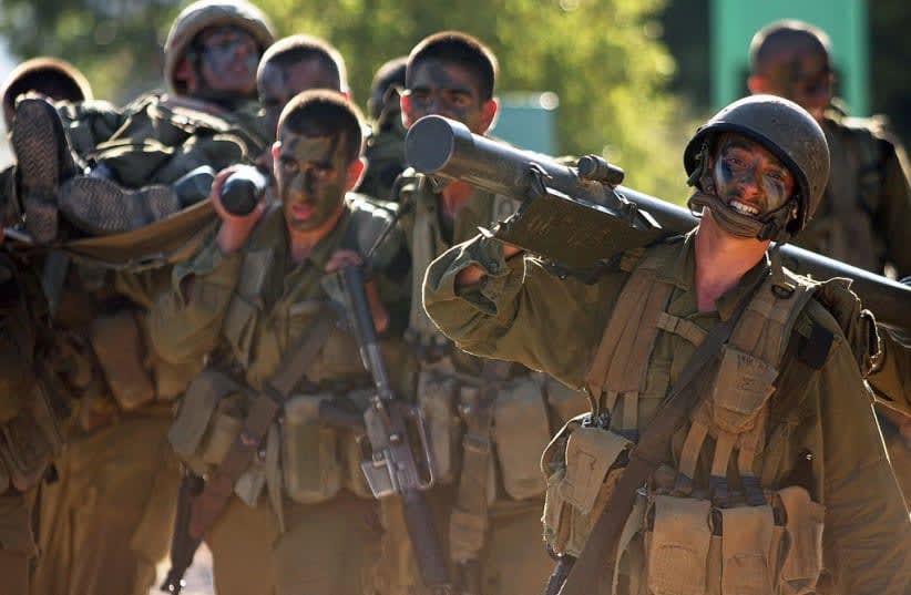  Soldados de las FDI en entrenamiento (photo credit: IDF SPOKESMAN’S UNIT)