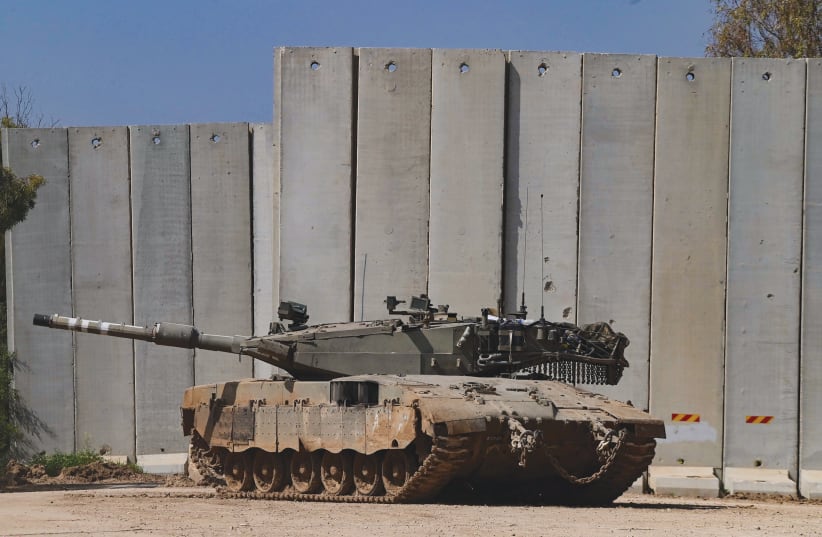  The IDF guards the Israel-Gaza border. Not only would a Palestinian state fail to inhibit or halt Palestinian terrorism, it would render such grievous wrongdoings increasingly likely and still more injurious, the writer argues. (photo credit: TOMER NEUBERG/FLASH90)