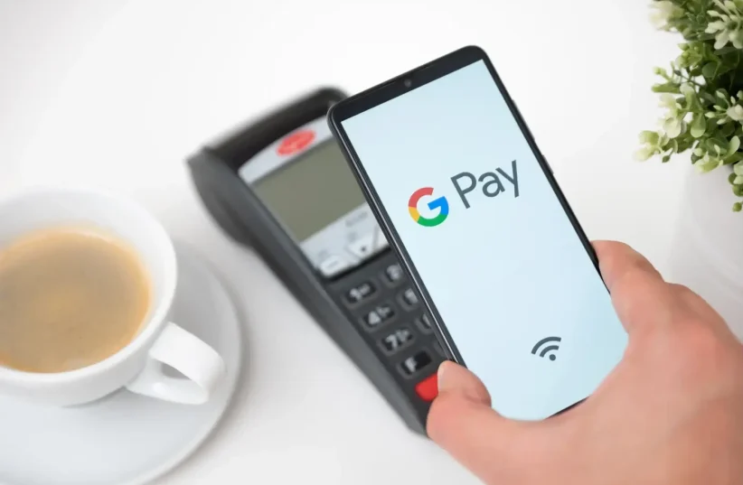  Despite the war, Israeli spending on digital wallets is growing, Google Pay /  (photo credit: SHUTTERSTOCK)
