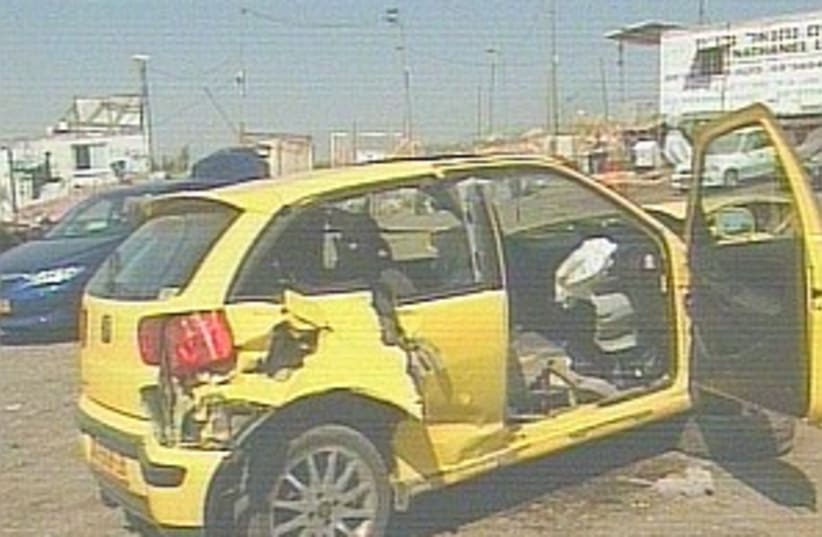 car race crash 298 (photo credit: Channel 2)