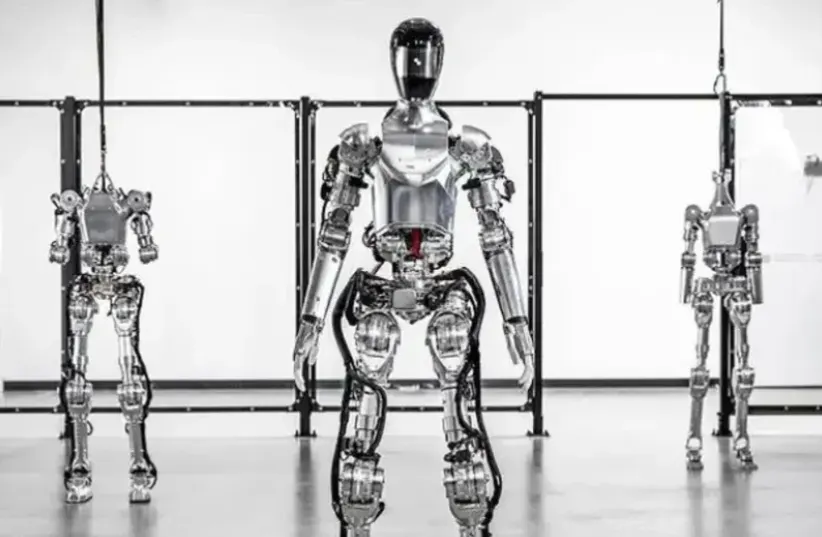  The artificial intelligence robot. "Human" link operation  (photo credit: OpenAI)