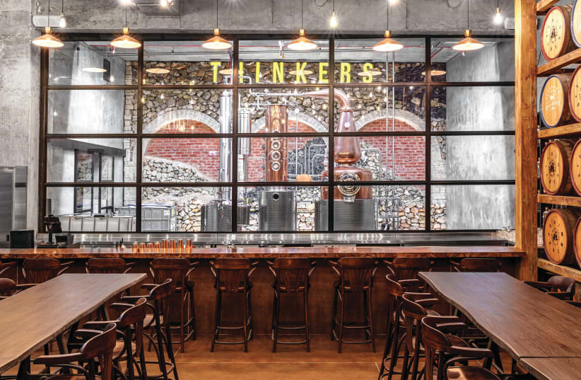  THINKERS DISTILLERY is situated in the heart of Jerusalem, near Mahaneh Yehuda market. (photo credit: Thinkers Distillery)