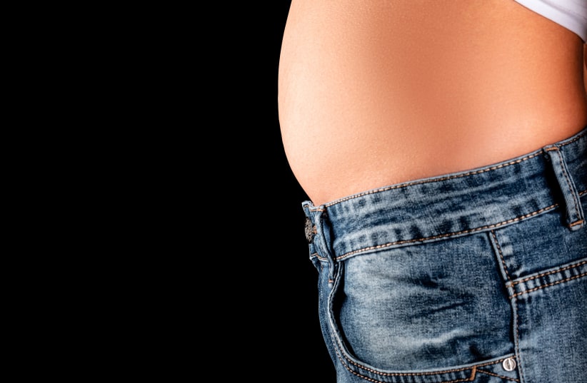  JEANS? FORGET about it! The struggles of combatting menopause belly. (photo credit: Marco Verch/Flickr)