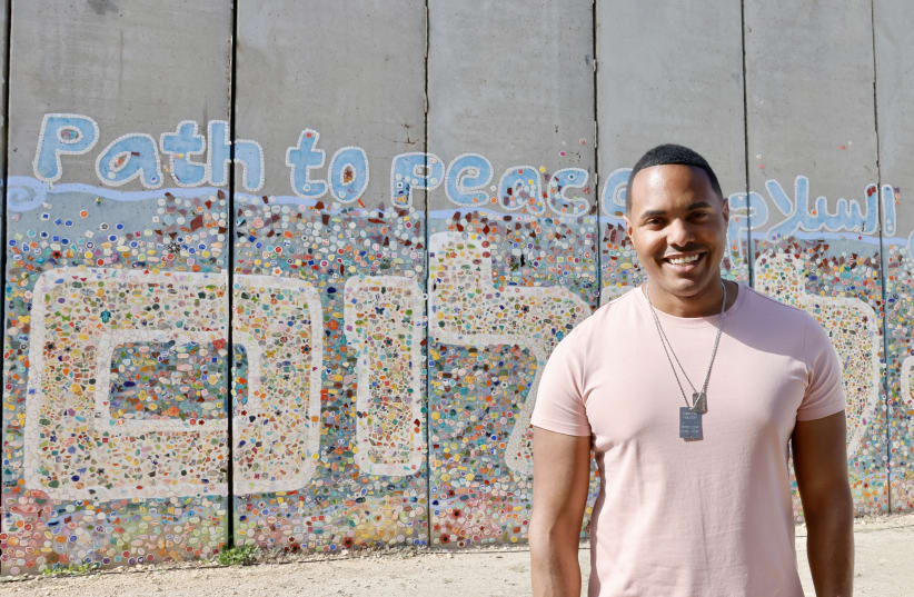  Ritchie Torres visits Israel earlier this month (photo credit: MARC ISRAEL SELLEM/THE JERUSALEM POST)