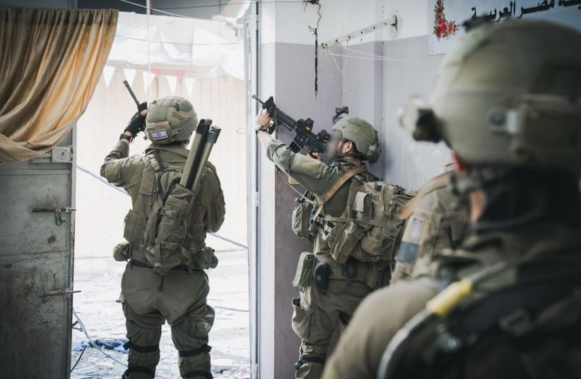  Footage of IDF operating in the Gaza Strip released April 7, 2024. (photo credit: IDF SPOKESPERSON'S UNIT)