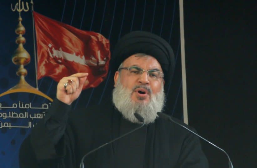  Hassan Nasrallah (photo credit: AZIZ TAHER/REUTERS))