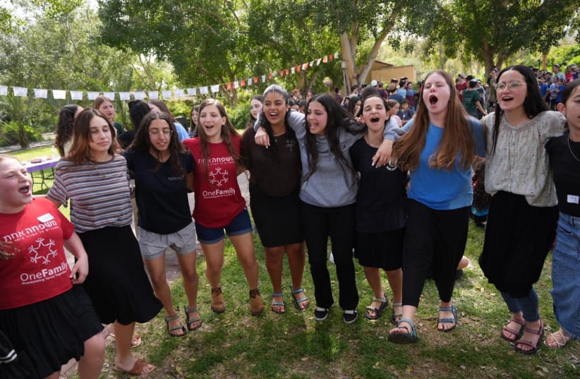  Bereaved young women participate at a three-day Pre-Passover Therapeutic retreat.  (photo credit: ONEFAMILY)