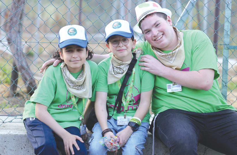  CHILDREN WITH cancer participate in a seven-day journey away from their hospitals.  (photo credit: Zichron Menachem)
