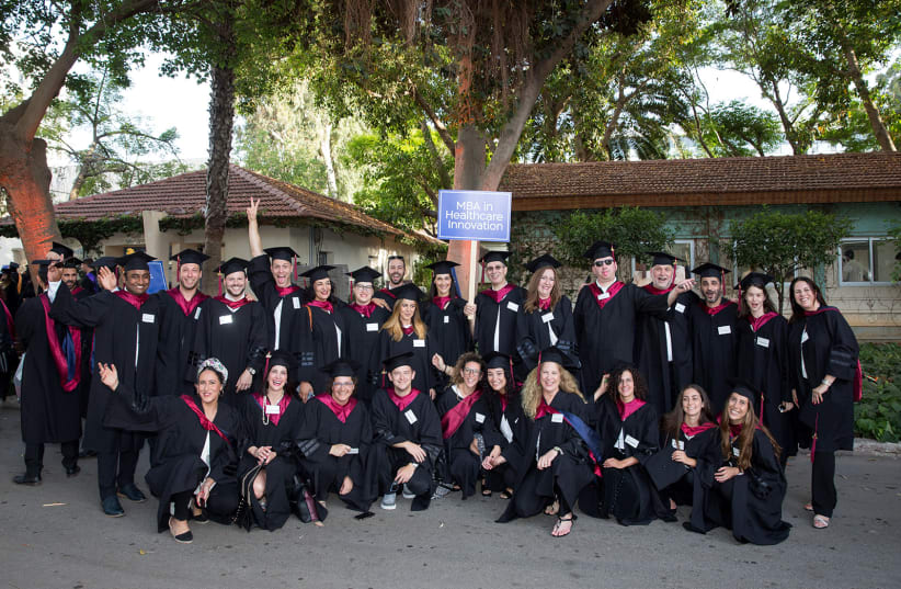  Graduation ceremony MBA in Healthcare innovation (photo credit: OREN SHALEV)
