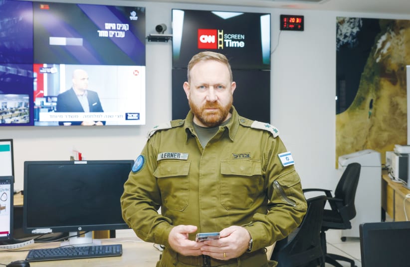  PETER LERNER: When I retired from the IDF, I had absolutely no intention of ever wearing the uniform again. (photo credit: MARC ISRAEL SELLEM/THE JERUSALEM POST)