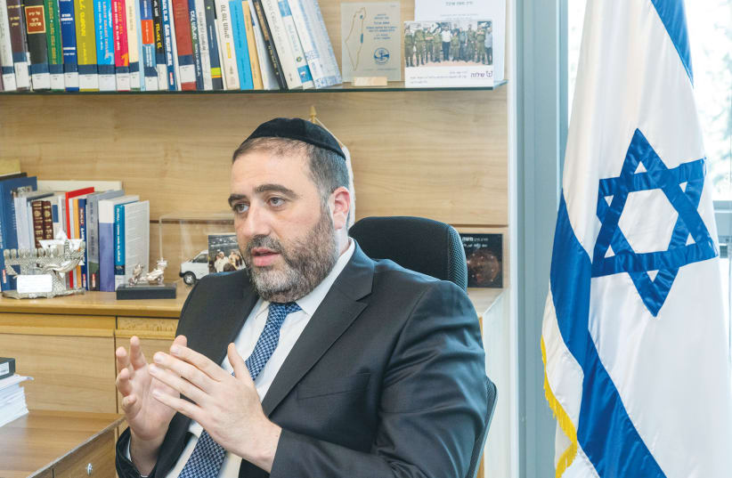  Israeli Interior Minister Rabbi Moshe Arbel (Shas). (photo credit: MARC ISRAEL SELLEM/THE JERUSALEM POST)