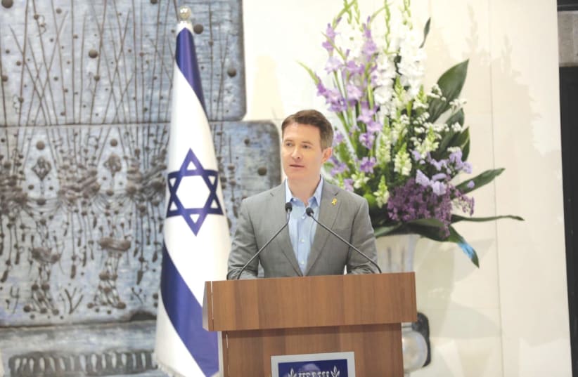  BRITISH JOURNALIST and author Douglas Murray was honored with special recognition by Israel for his advocacy on behalf of the country in the wake of October 7.  (photo credit: Moshe Mizrachi )