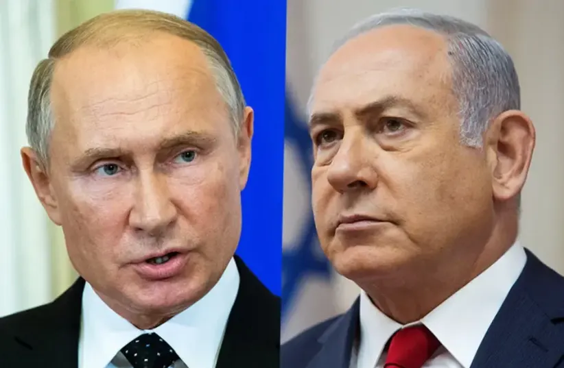  Benjamin Netanyahu, Vladimir Putin (photo credit: REUTERS)