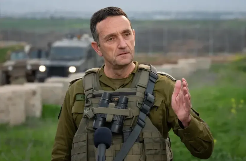  Chief of Staff Herzi Halevi  (photo credit: IDF SPOKESMAN’S UNIT)
