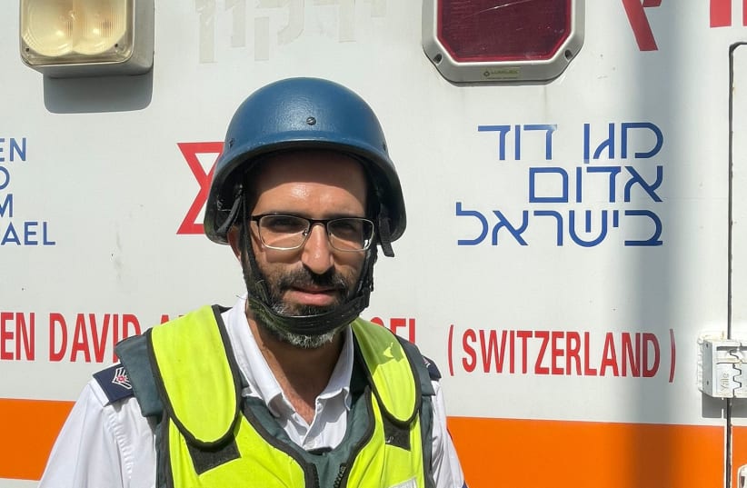  Elor Tawil, volunteer at the Sderot MDA station (photo credit: MDA)