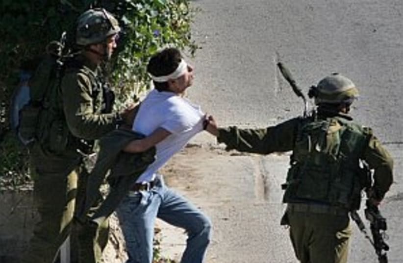IDF arrest pal 298.88 (photo credit: AP [file])